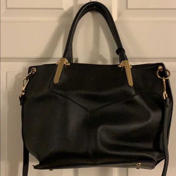 Black and Gold Handbag - Picture 1 of 4
